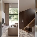 Nowoczesne wnętrza utrzymane w minimalistycznym stylu.